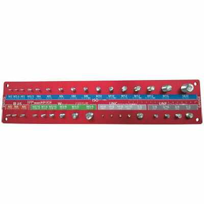 ねじチェッカー ナット・ワッシャー用 赤 ダイドーハント 00092601