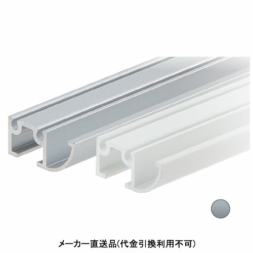 片側アール付レール シルバー メーカー直送品 代引利用不可 個人宅不可 パイオニアテック PA-1N-SA