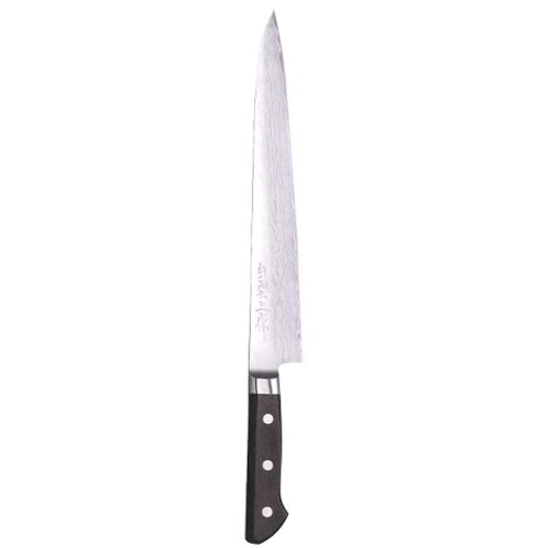 筋引庖丁 V金10号口金付積層全貫通 刃長240mm ※取寄品 三木刃物 M107