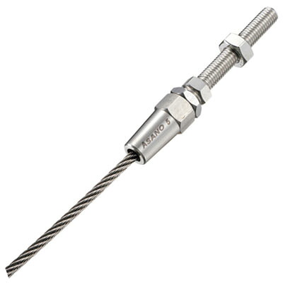 SLターミナルボルト 6mm 左ネジ ※取寄品 浅野金属工業 AK15363L