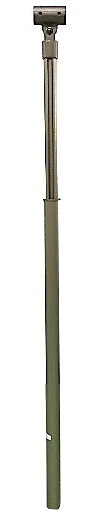 通し支柱(伸縮)埋込みタイプ ダークステン 700～950mm メーカー直送 シクロケア 4043 ｜大工道具・金物の専門通販アルデ