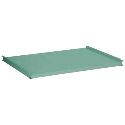 中量ボルト式棚R3型用追加棚板(中受金具付)1742×418mm グリーン【代引不可・メーカー直送品 車上渡し品】 トラスコ R3-T65S