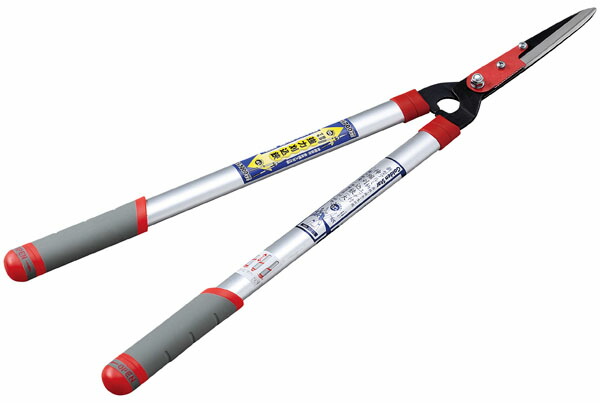 新型アルミ柄 エッジ付伸縮刈込鋏(大)700～1000mm ※取寄品 GS(キンボシ) 2021L