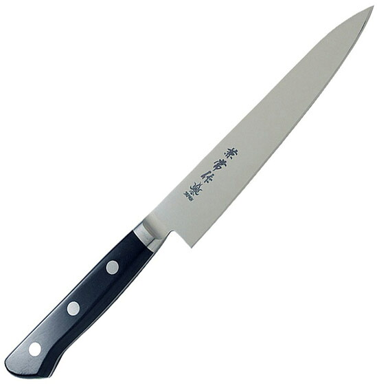 兼常作 AUS-10シリーズ モリブデン鋼 口金付黒合板柄 ペティ 全長260×刃渡150mm 関兼常 KC-177 |大工道具・金物の専門通販アルデ