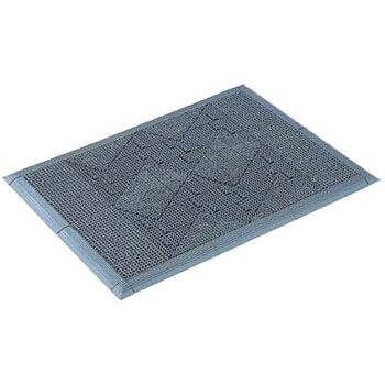 プロブラシマット(泥抜き穴あり) 700&times;1000mm グレー トラスコ PBM-0710 ｜大工道具・金物の専門通販アルデ