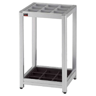 アルミ傘立て(9本立) 300&times;300&times;500mm トラスコ TAK-9 ｜大工道具・金物の専門通販アルデ 15,468円