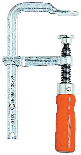 L型クランプ エコノミータイプ 最大口開400&times;深さ120mm ※取寄品 トラスコ SG-40C ｜大工道具・金物の専門通販アルデ