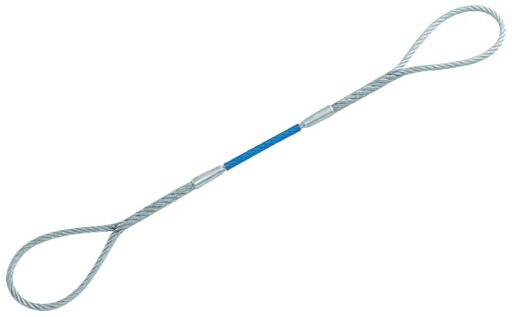 ワイヤロープスリング Aタイプ カラー被覆付 12mm×3.0m ※取寄品 トラスコ GRC-12S3 |大工道具・金物の専門通販アルデ