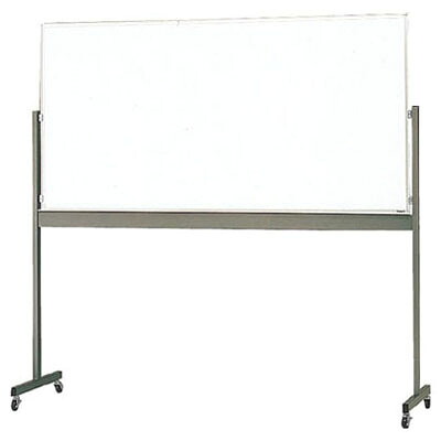 スチール製ホワイト片面移動ボード(白暗線付)900&times;1200mm シルバー【代引不可・メーカー直送品 車上渡し品】 トラスコ MG-412A ｜大工道具・金物の専門通販アルデ