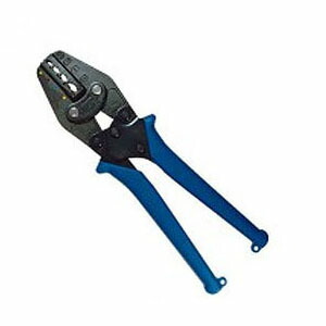 ミニ圧着工具 全長218mm エビ ロブテックス AK112MA