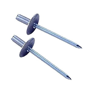 ラージフランジリベット 4.8&times;12.8mm(500本入) エビ ロブテックス NSA65LF ｜大工道具・金物の専門通販アルデ
