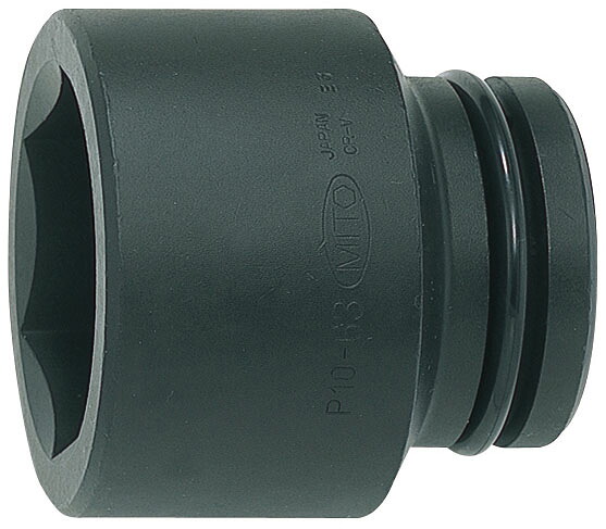 1-1/4 インパクトレンチ用ソケット スタンダードタイプ(6角)54mm ※取寄品 MITOLOY P10-54
