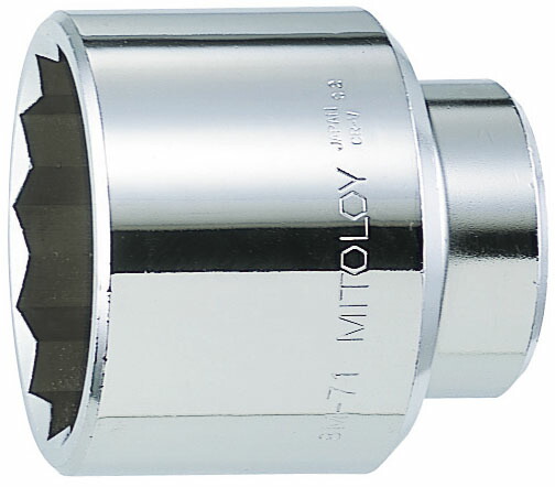 8/8 スペアソケット スタンダードタイプ(12角)54mm ※取寄品 MITOLOY 8M-54