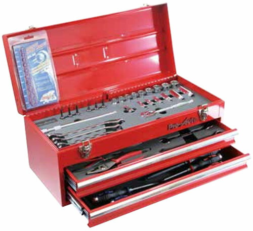 ProAuto 3/8inch DR.48PC.ツールキット(レッド) 9.5sq ※取寄品 SEK(スエカゲ) TE-348R