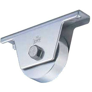 440Cベアリング入 ステンレス重量戸車(100mm・平型)(1個価格) ヨコヅナ JCS-1002 |大工道具・金物の専門通販アルデ