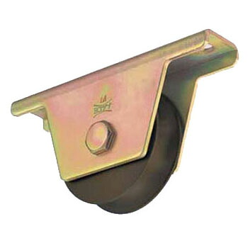S45C重量戸車(100mm・溝R型)(1箱・2個) ヨコヅナ JGM-1001 |大工道具・金物の専門通販アルデ