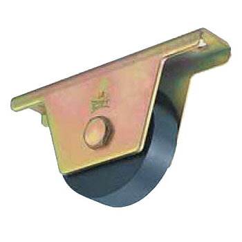 鉄重量戸車(105mm・平型)(1個価格) ヨコヅナ JHM-1052