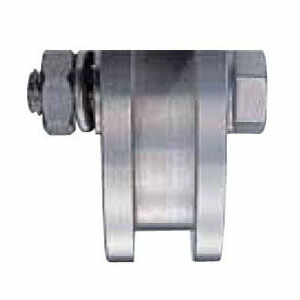 ステンレス重量戸車 車のみ(ボルト・ナット付)(110mm・H型)(1個価格) ヨコヅナ JBP-1106 24,118円