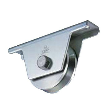 ステンレス重量戸車(100mm・V型)(1箱・2個) ヨコヅナ JBS-1005 ｜大工道具・金物の専門通販アルデ