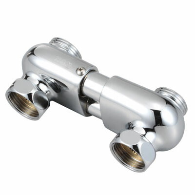 逆配管ソケット 取付ピッチ 105.5～120.5mm ※取寄品 KVK Z458L