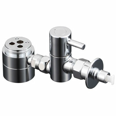 流し台用シングルレバー式混合栓用分岐金具 ※取寄品 KVK ZK556P