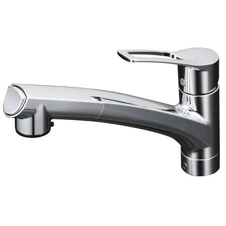 寒 流し台用シングルレバー式シャワー付混合栓 ※取寄品 KVK KM5021ZJT |大工道具・金物の専門通販アルデ