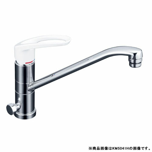 寒 流し台用シングルレバー式混合栓 回転分岐孔付 ※取寄品 KVK KM5041ZH 24,126円