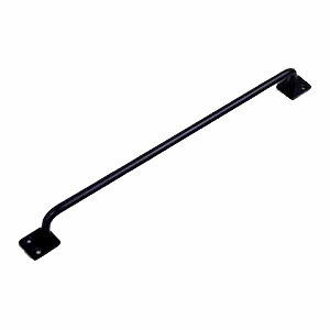NEW HIKARI アイアンバー ブラック SH-IB3030K 艶消し黒塗装 【10本セット】 幅30mm 長さ270mm 取寄品 SMZ SH-IB3030K ( DIY 棚 マガジンラック キッチン収納 シューズラック バーカウンター 鉄 収納棚 材料 道具 壁 板 インテリア キット タオル掛け )
