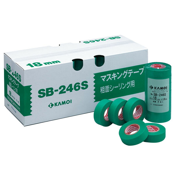 特注サイズ 粗面サイディングボード用マスキングテープ SB-246S 幅150mm 2箱20巻 受注生産 カモイ カモ井 SB-246S-150 ( カモイ KAMOI シーリング 砂まきタイプ 凹凸 サイディングボード マンションタイル 結露面 酸洗い面 )