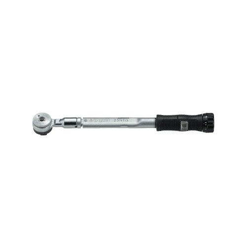 ラチェット形グリップ付トルクレンチ 最小目盛0.2mm 取寄品 TOP RH-25NTG ( 調整可能 プリセット 樹脂グリップ ヘッド反転式 振れ幅 30度 コンパクトヘッド）｜大工道具・金物の専門通販アルデ