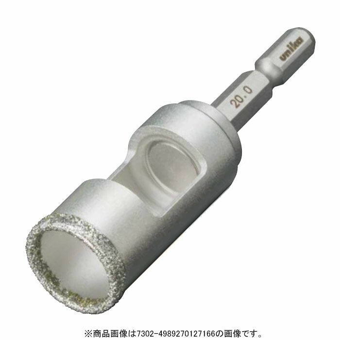 充電ダイヤコアビット セミドライワックス付 刃先径30.0mm 取寄品 ユニカ DJW30.0X76S (磁器 タイル セラミック 石材 硬質 御影石 大理石 ドライバー インパクト 充電 電気ドリル 水なし 穿孔 ) 5,254円