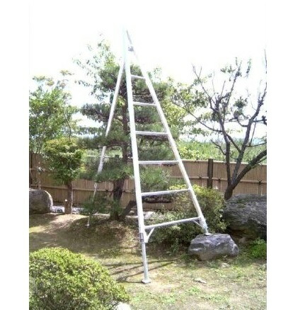 アルミ三脚 3点スライドタイプ M-3 新松葉型 11尺 L足タイプ(標準) 受注生産メーカー直送 個人宅不可 ミツル 11M-3