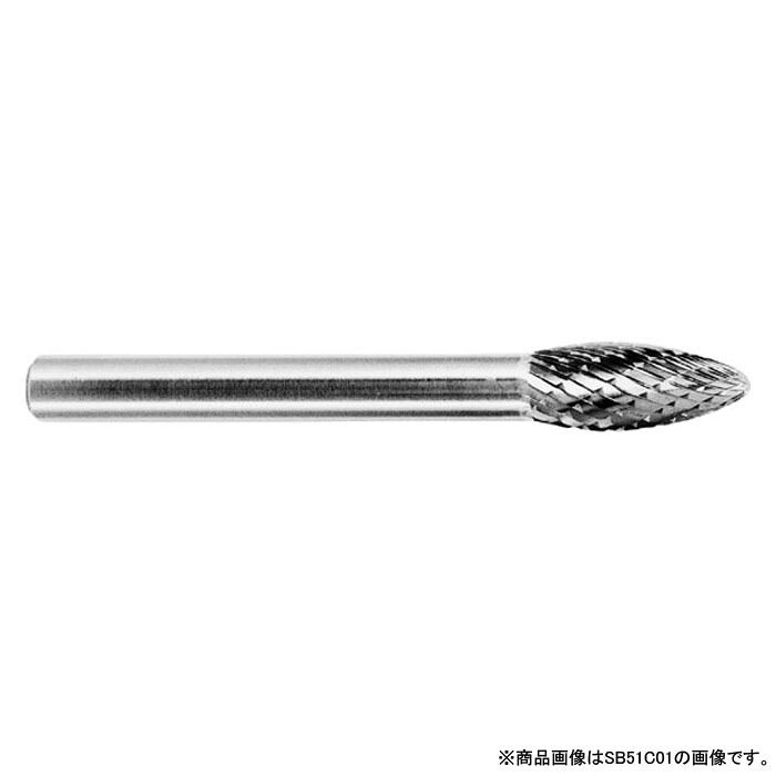 スーパー超硬バー シャンク径6mm 楕円型 全長85×刃径19×刃長41mm 取寄品 スーパーツール SB51C04 |大工道具・金物の専門通販アルデ