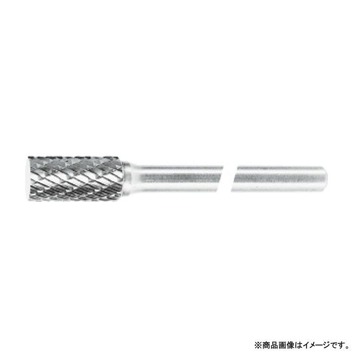 スーパー超硬バー ロングシャンク径6mm 円筒型 全長169×刃長19mm 取寄品 スーパーツール SB1C06SL