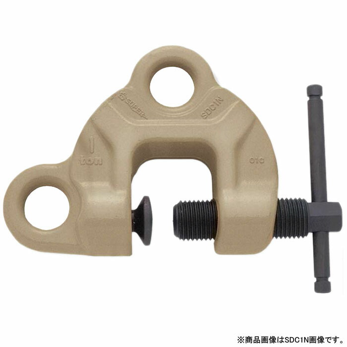 スクリューカムクランプ ダブルアイ型 10～50mm 取寄品 スーパーツール SDC1.5WN