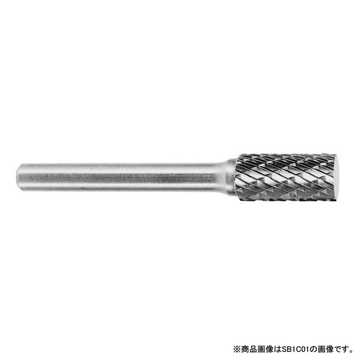 スーパー超硬バー シャンク径6mm 円筒型 全長69×刃径16×刃長25mm 取寄品 スーパーツール SB1C09S 6,083円