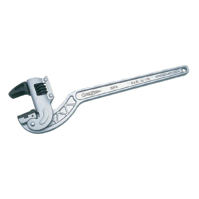 アルミコーナー用パイプレンチ 8～25A 取寄品 スーパーツール CPA250M ｜大工道具・金物の専門通販アルデ