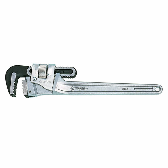アルミ製パイプレンチ(トライモ)498mm 取寄品 スーパーツール DTA600E 11,907円