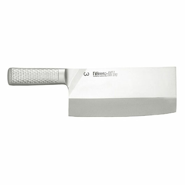 Brieto-M11 PRO 中華包丁#3(本焼)220×95mm 厚口 取寄品 片岡製作所 M1167