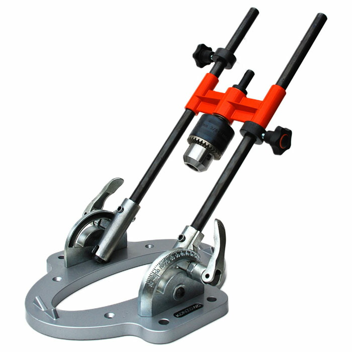 楽天市場】ドリルガイドDX 10mmチャック付 神沢鉄工 K-802 ( 垂直穴