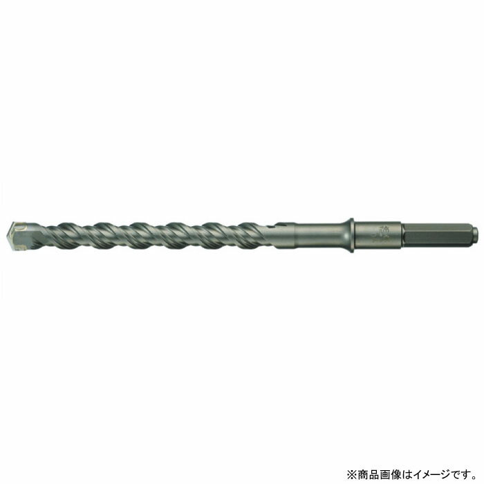 六角シャンクドリルハンマードリル用HD型 26.5mm 取寄品 ハウスBM HD-26.5 (コンクリート 石材 ブロック レンガ 岩石 穴あけ ハンマードリル 防じん シャンク形状)
