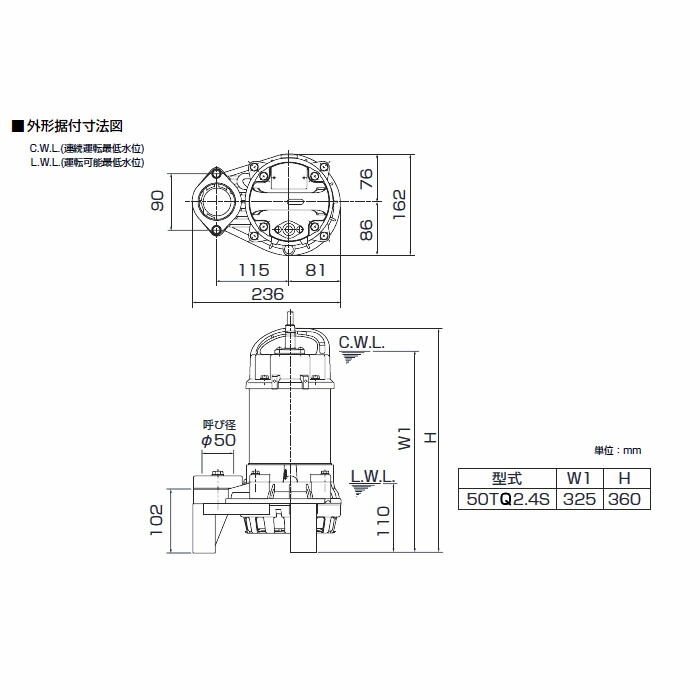 ツルミポンプ 60hz Diy 工具 ツルミポンプ メーカー直送 メーカー直送 代引不可 50tq2 4s 60hz 大工道具 金物の専門通販アルデ 化学汚水用水中チタンポンプ