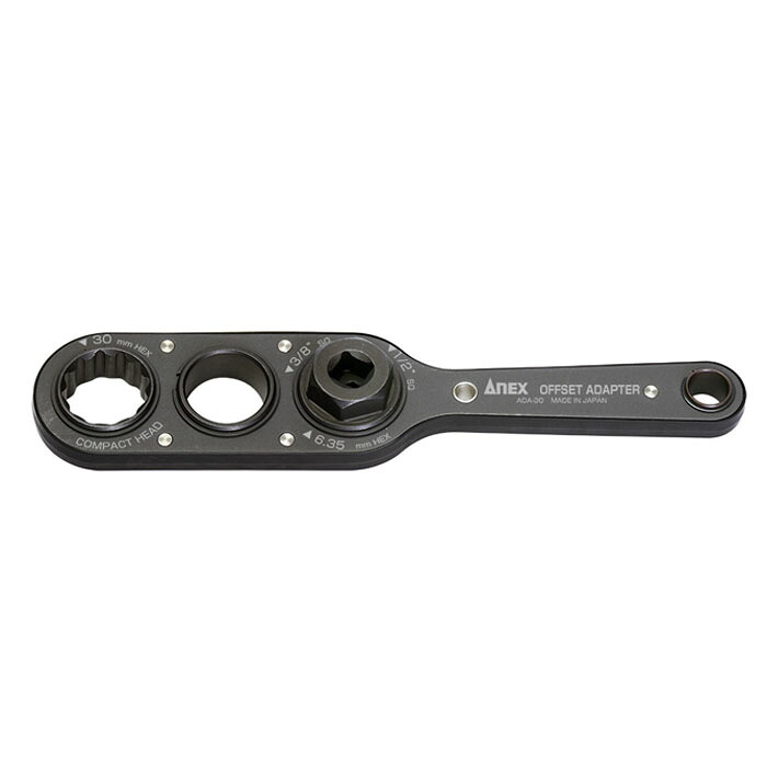 オフセットアダプター 30mm 取寄品 ANEX 兼古製作所 AOA-30