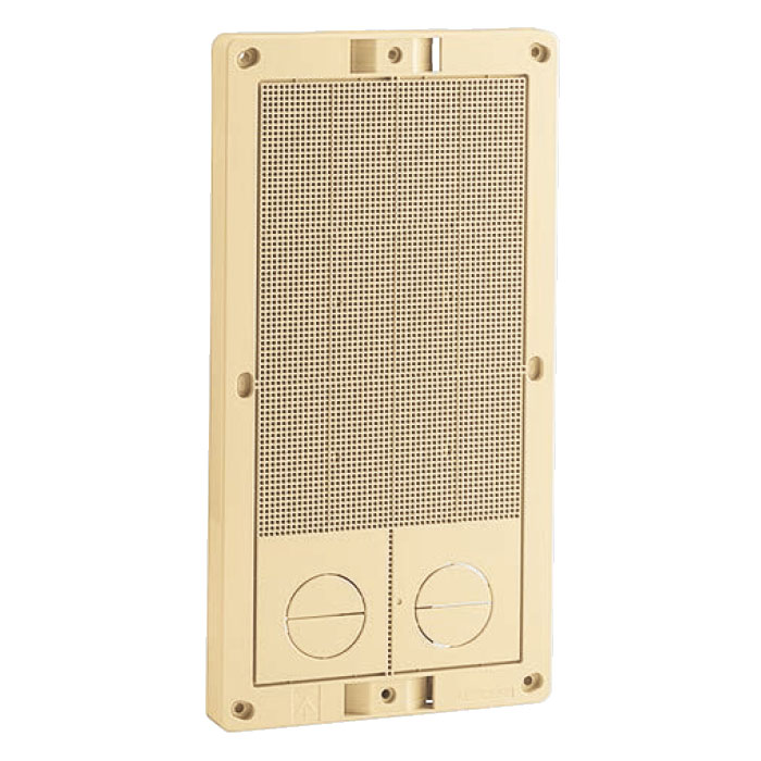 計器箱取付板 BPFC-2I 中部電力管内用 アイボリー 10個価格 取寄品 未来工業(MIRAI) BPFC-2I ( 計器箱 配電 通線用ノックアウト付き )