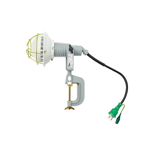 作業用 エコビックLED投光器 アース付 (取付枠タイプ)0.3m 20w 昼白色 取寄品 日動 AFL-E2000J (投光器 作業用ライト)