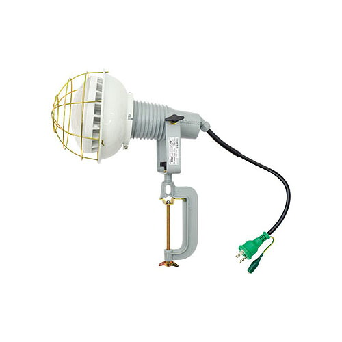 作業用 エコビックLED投光器 アース付 (取付枠タイプ)0.3m 40w 昼白色 取寄品 日動 AFL-E4000J (投光器 作業用ライト)