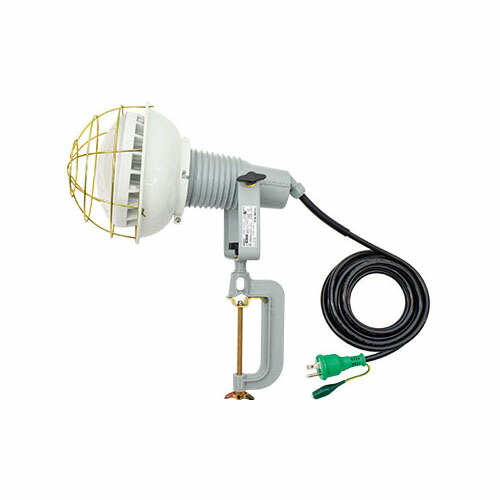 作業用 エコビックLED投光器 アース付 (取付枠タイプ)2PNCT 5m 40w 昼白色 取寄品 日動 AFL-E4005JPN (投光器 作業用ライト)