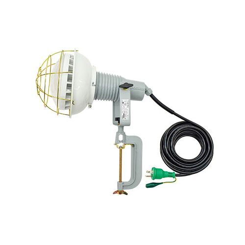 作業用 エコビックLED投光器 アース付 (取付枠タイプ)2PNCT 10m 40w 昼白色 取寄品 日動 AFL-E4010JPN (投光器 作業用ライト)