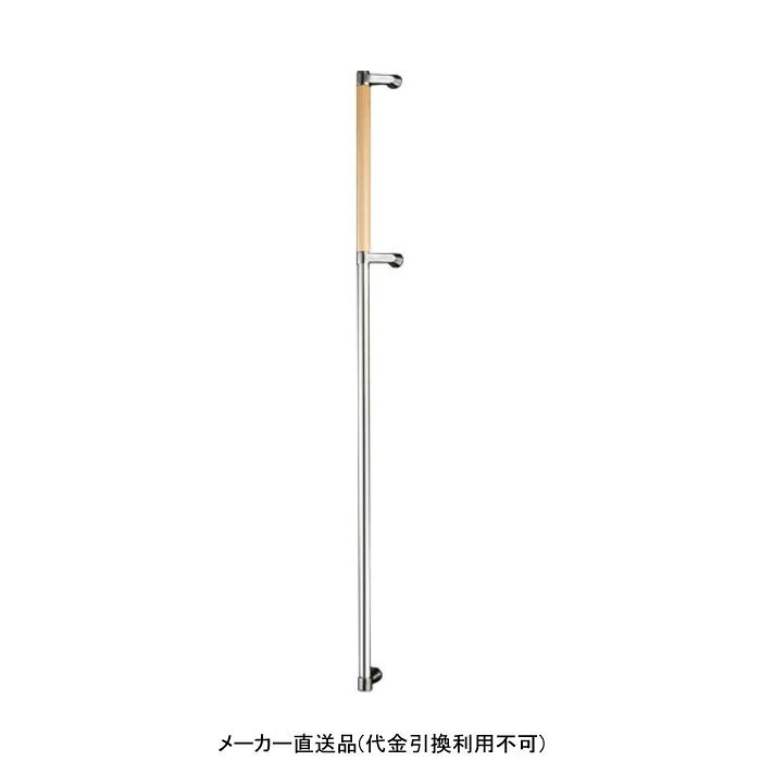 ドアハンドル セミロング メーカー直送 代引不可 神栄ホームクリエイト FHBS2212-C-1350L ( 竹集成材 )