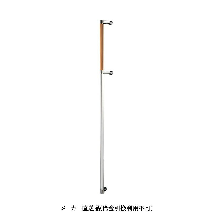 ドアハンドル セミロング メーカー直送 代引不可 神栄ホームクリエイト FHBS2212-BR-1350L ( 竹集成材 )